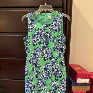 J. Crew Floral Cocktail Dress